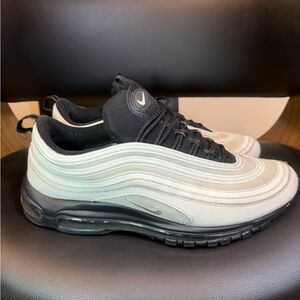 Nike Air Max 97 Light Bone LT Orewood White Black DH0861-100 Men's Size 13